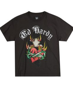 Limited Edition - Rhinestone Sacred Heart Tee