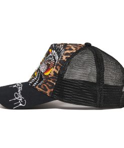 Alternative view of Battle Skull Leopard Hat
