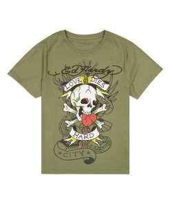 Heart Skull Men SS Tee