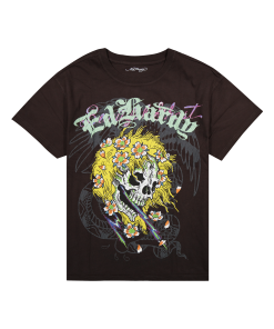 Crazy Skull Boxy Tee