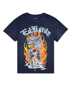 Tiger Flame Boxy Tee