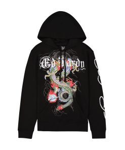 Japan Dragon Mens Hoodie