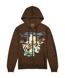 Bulldog Zip Front Hoodie