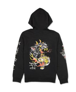 Alternative view of Tiger Panther Hoodie
