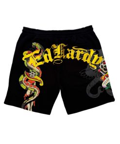 Alternative view of Dagger Rose Fleece Short