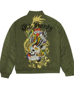 Alternative view of NYC Skull Bomber Jacket