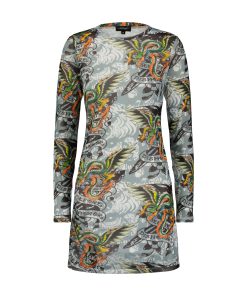 Dragon Wings Mesh Dress
