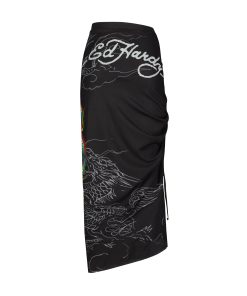 Alternative view of Dragon Print Mesh Maxi Skirt