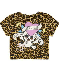 LKS Pink Skull Baby Tee