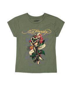 Sailor Girl Cap Sleeve Tee