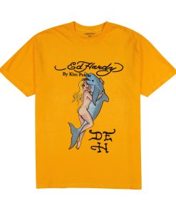 Oversized Dolphin Girl Tee