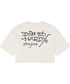 Alternative view of Cross Heart Cropped Boxy Tee