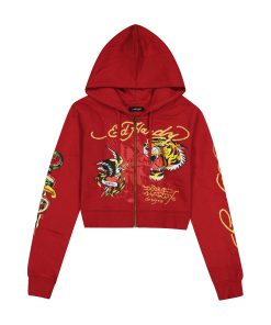 Eagle Tiger Zip Front Hodie