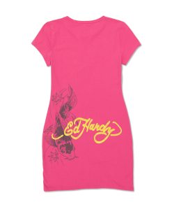 Alternative view of Koi Fish Baby Tee Dress