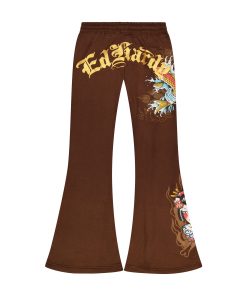 Alternative view of Koi Fish Boot Cut Sweatpants