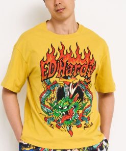 Dragons Rhinestone Boxy Tee