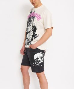 Alternative view of Spider Skull Fleece Shorts