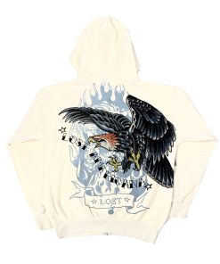 Alternative view of Eagle Rhinestone Hoodie