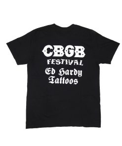 Alternative view of CBGB Panther Flame Boxy Tee