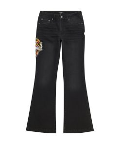 Alternative view of Tiger Head Slim Flare Jean