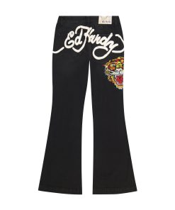 Tiger Head Slim Flare Jean