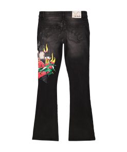 Alternative view of Sacred Heart Low Waist Bootcut Jean
