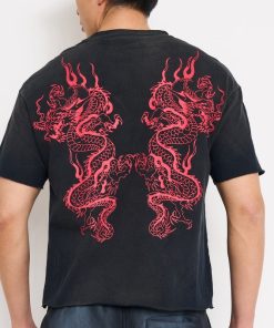 Alternative view of Mary Dragons Boxy Cropped Tee