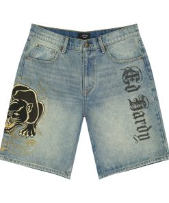 Crouching Panther Skater Shorts
